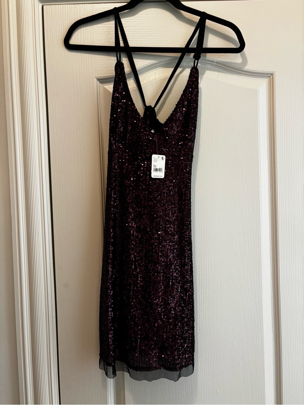 Free People Sequin Slip Dress
